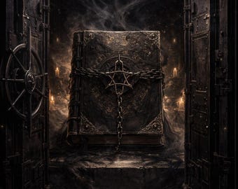 The Black Vault of Names Attunement + Charged Digital Artwork