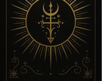 Ul-Tharos, The Black Sun Father Activation Attunement + Charged Digital Artwork