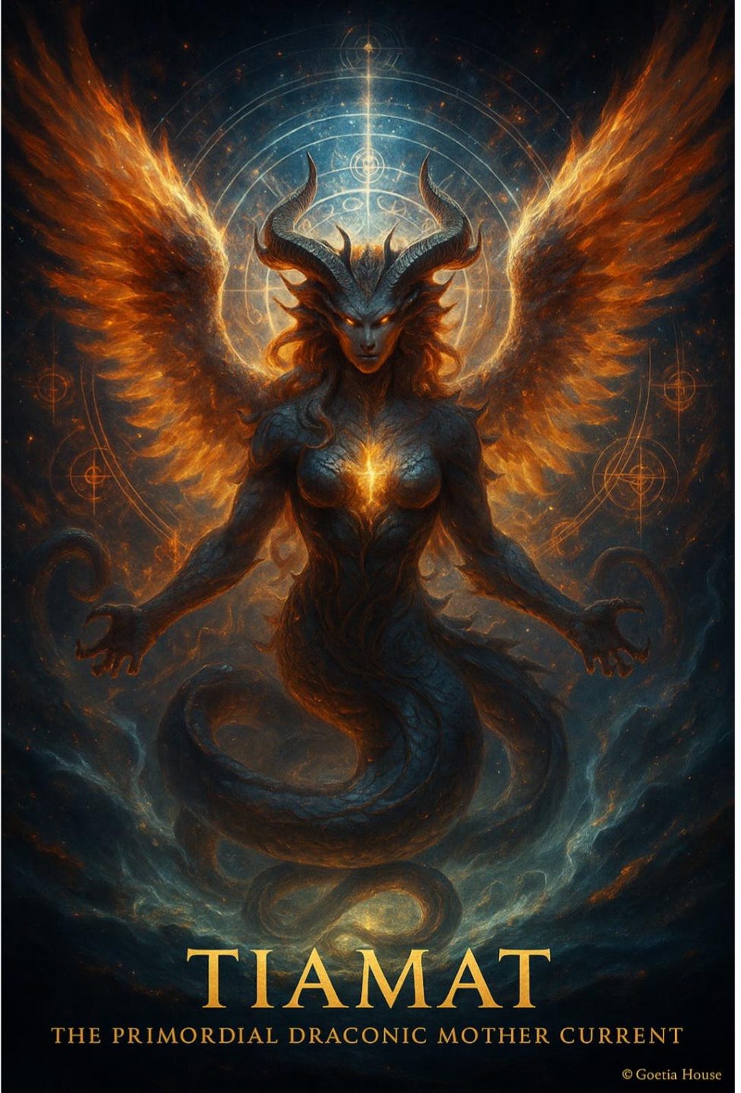 TIAMAT — THE PRIMORDIAL Draconic Mother Current Attunement + Charged ...