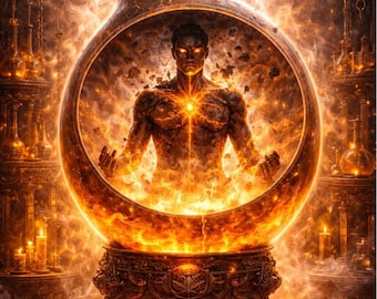 The Black Retort Initiation Activation Attunement + Charged Digital Artwork