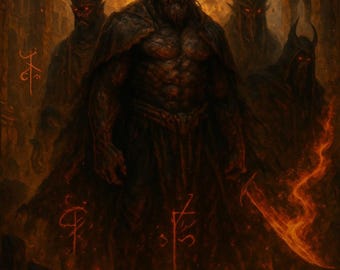 THE RUQYA KINGS — Abyssal Djinn Sovereigns Attunement + Charged Digital Artwork