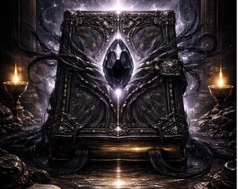 The Obsidian Codex Activation Attunement + Charged Digital Artwork