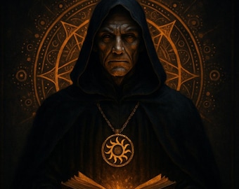 The Black Sun Brotherhood Activation Attunement + Charged Digital Artwork
