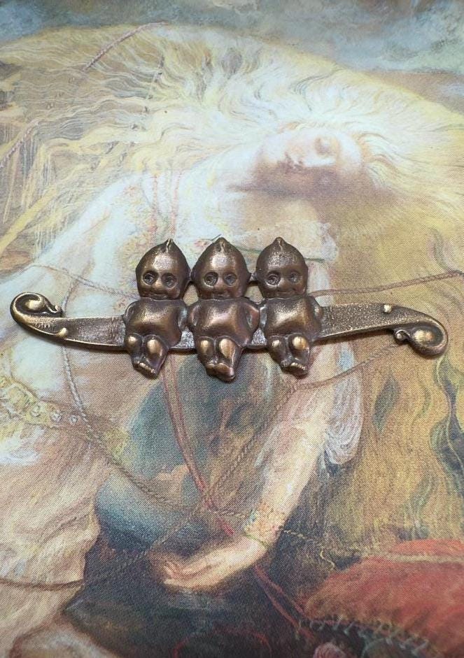 Antique Kewpie Charm - Etsy