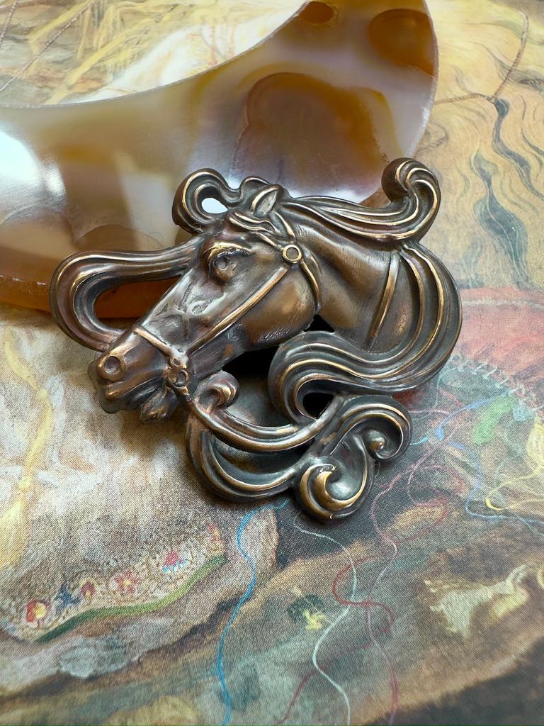 Horse Brooch - Etsy