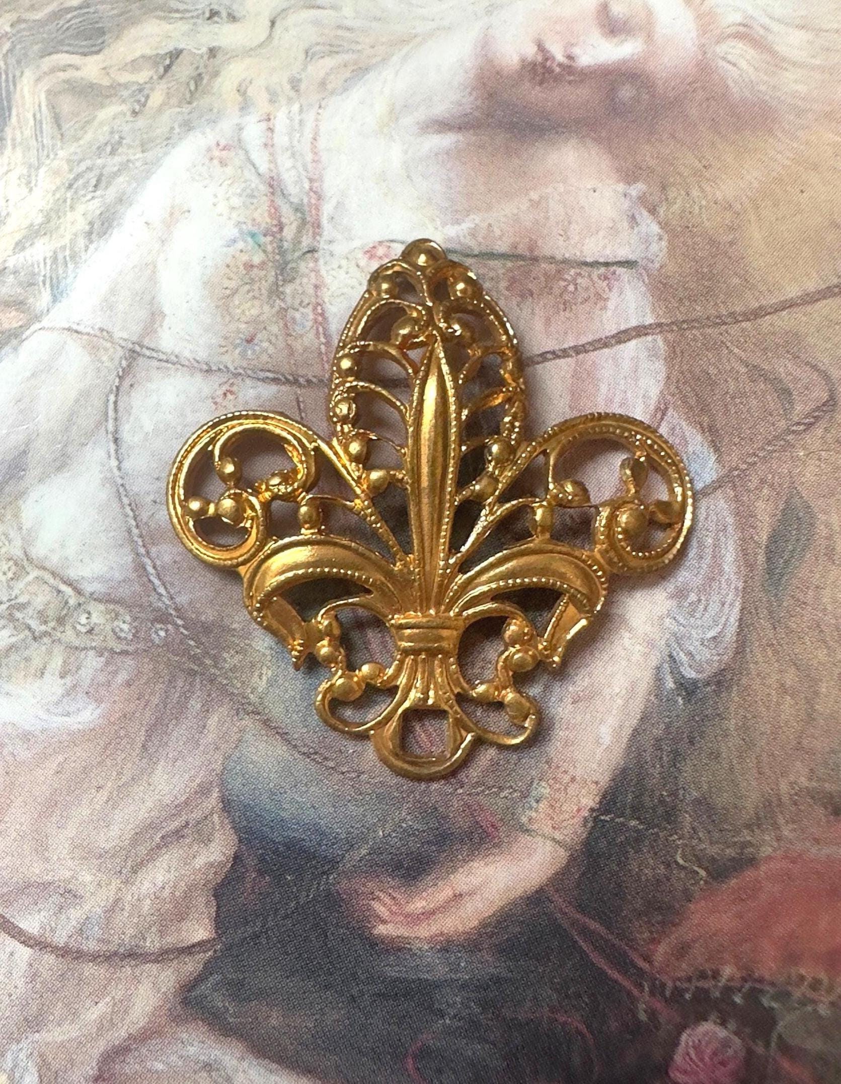 Vintage Fleur De Lis Jewelry - Etsy