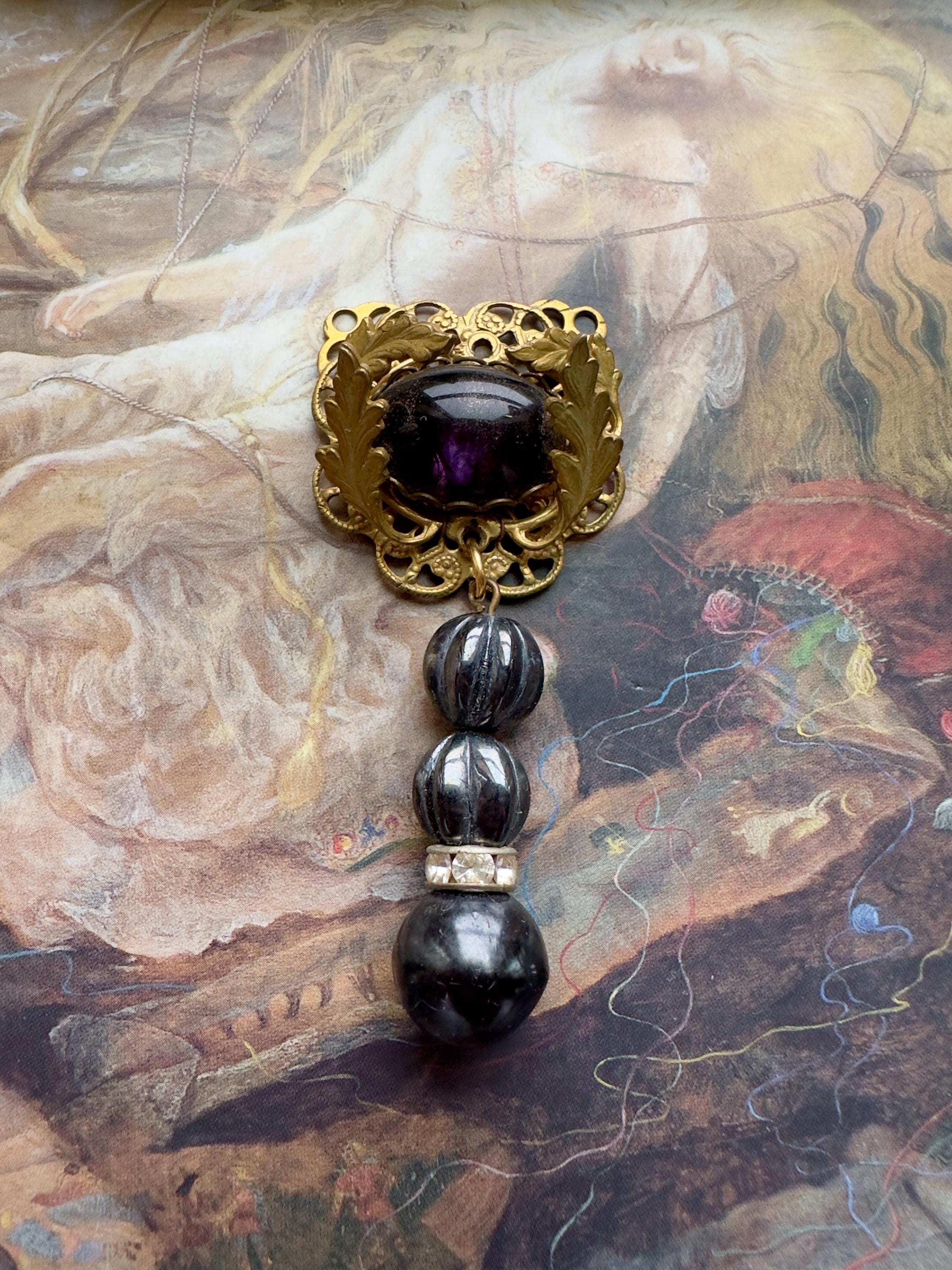 STANLEY HAGLER ネックレス　ヴィンテージ　アンティーク Stanley Hagler Necklace - Etsy