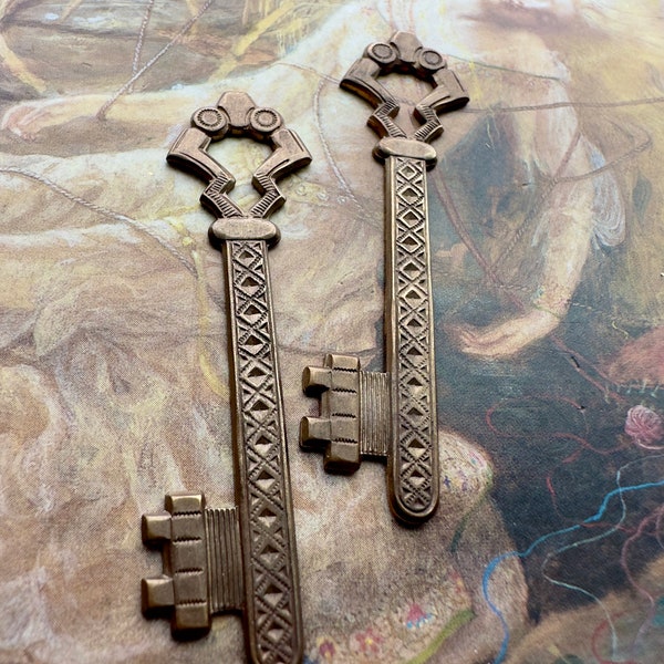 Art Deco Key Etsy