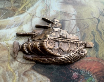 Vintage US Army Jerry Can: WWII Metal Fuel Tank, US Cavalier 1940s