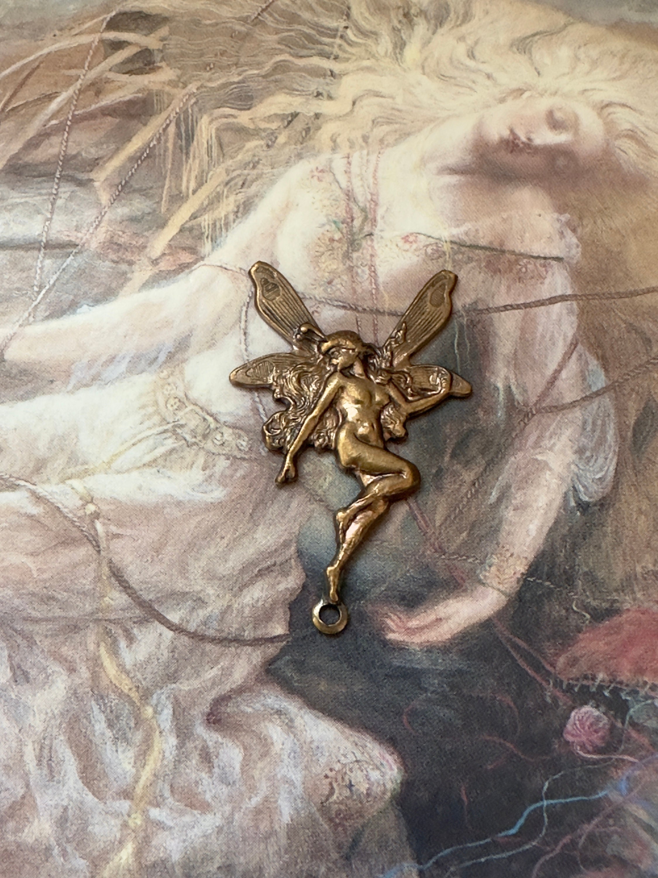 Fairy Pendant Gallery - Handmade fairy pendants in silver, gold and