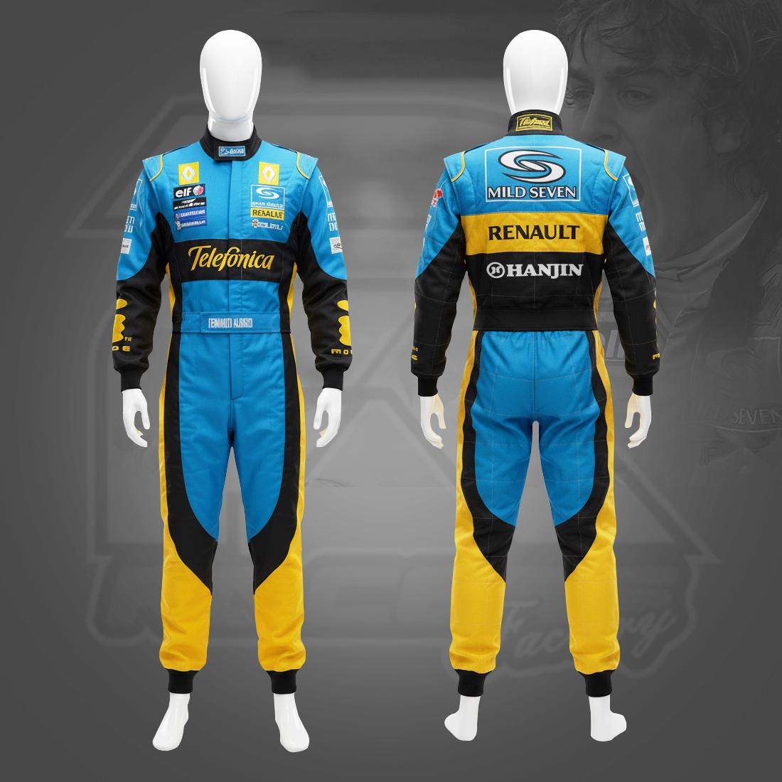 Custom Formula 1 Racing Suit, Fernando Alonso Inspired