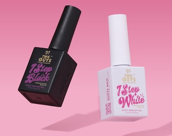 1Step White and Black Gel Polish 15ml