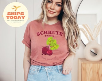 Schrute Farms Shirt, The Office Shirt, Dwight T-shirt, Schrute Farms Bed and Breakfast T-shirt, Schrute farms bed and breakfast t-shirt
