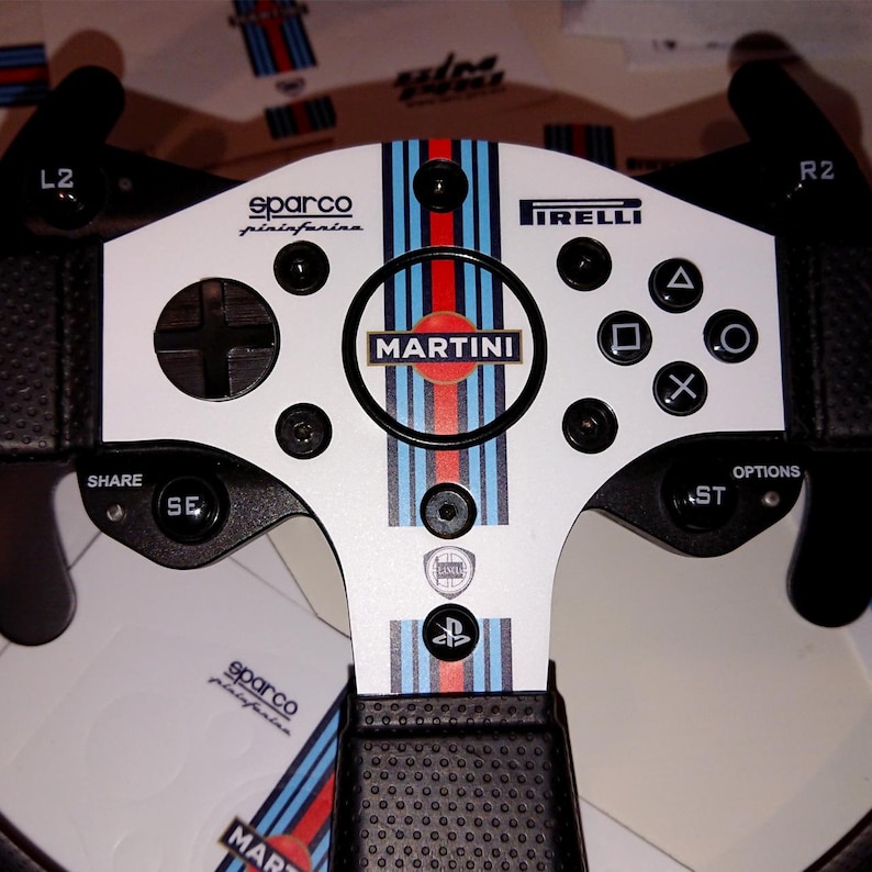 Thrustmaster T300 RS Wheel - Mercedes AMG Petronas F1 Sticker ...
