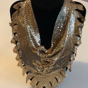 Vintage Rau fastener mesh bib