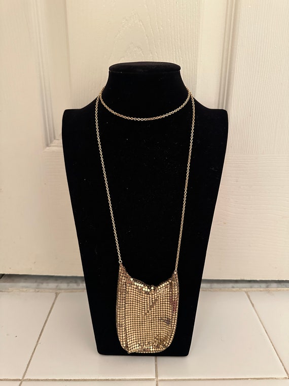 Vintage mesh necklace