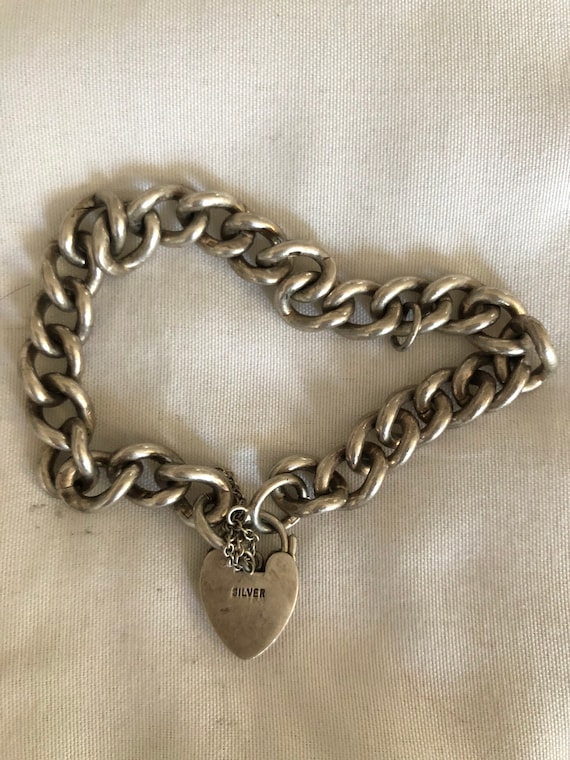 Vintage Sterling Locket and Bracelet Etsy Israel
