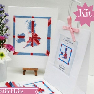 Cool Britannia, cross stitch kit