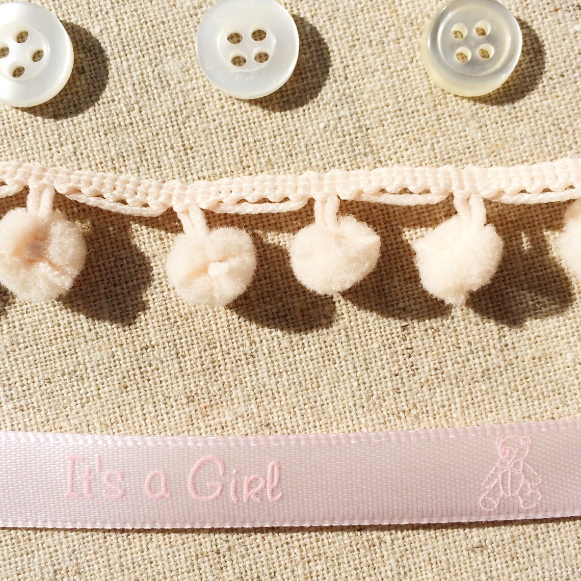 Baby Ribbon Collection. Its a Girl Ribbon. Baby Shower Ribbon. Etsy
