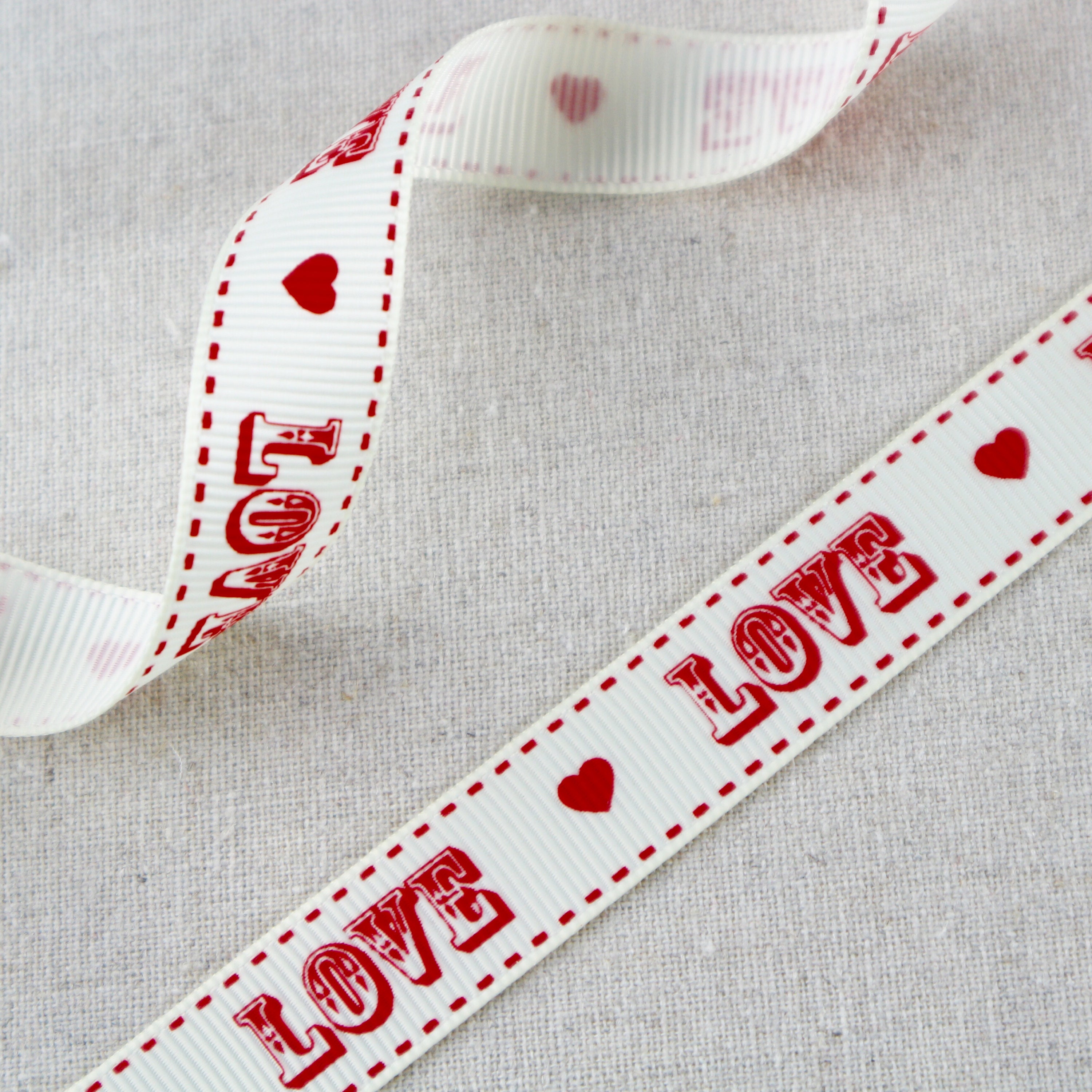 Vintage Valentine Ribbon Collection. Valentines Ribbon, Vintage Fair Ground  Font. Boho Valentines Ribbon 