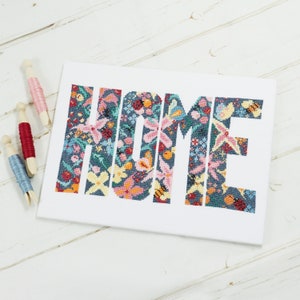 Modern Cross Stitch Kit. Home. English Cross Stitch. Craft kit. Embroidery Kit