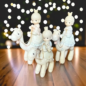 Vintage Precious Moments Nativity - Etsy