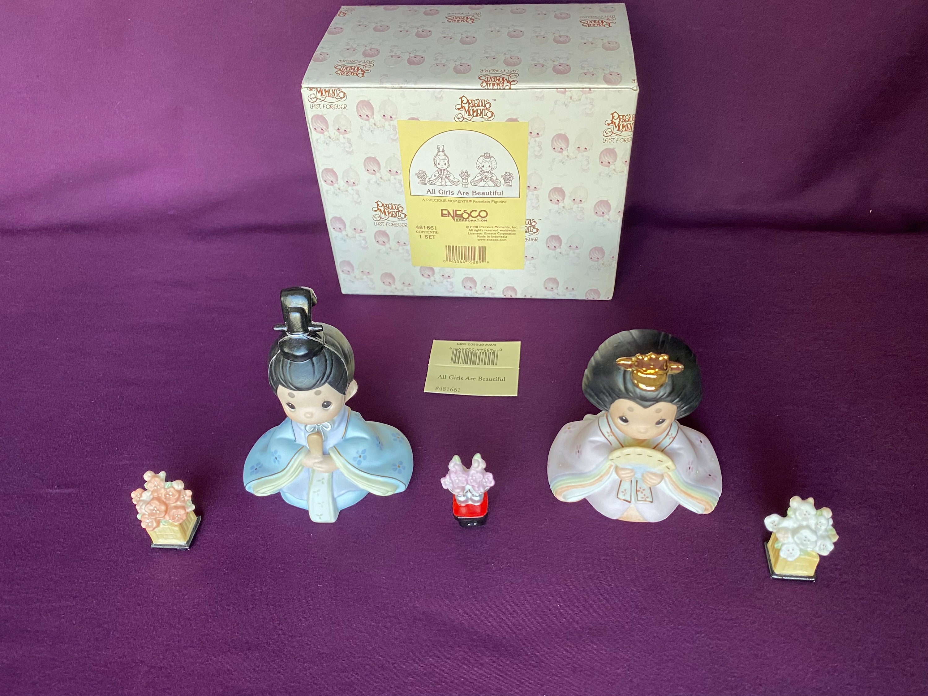 Precious Moments - All Girls Are Beautiful - Vintage Figurine