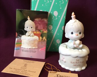 Vintage Precious Moments Figurine CHOICE Have a Beary Special Birthday