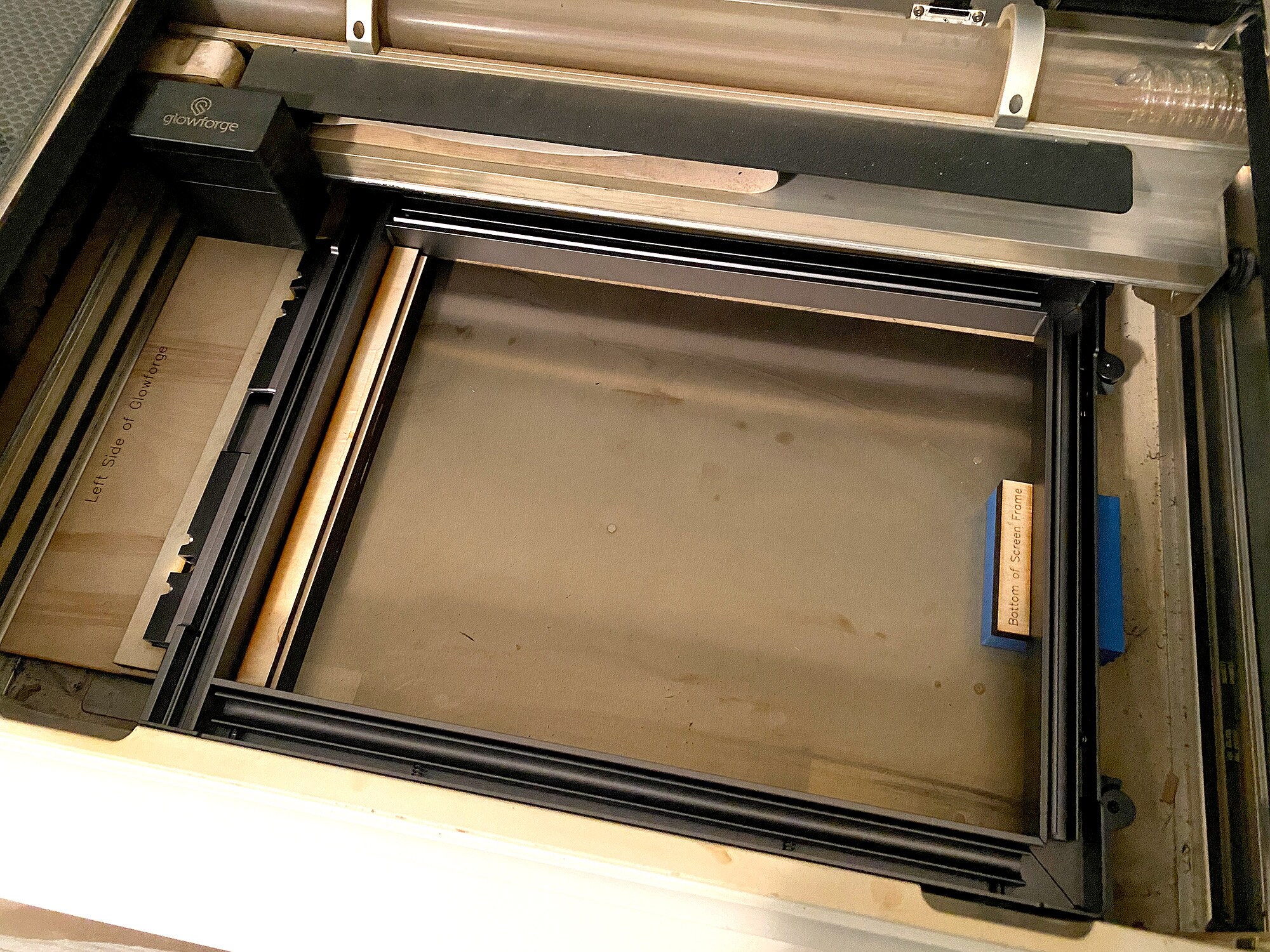 Xtool Screen Printing Jig for the Glowforge | Digital Laser Cutting ...