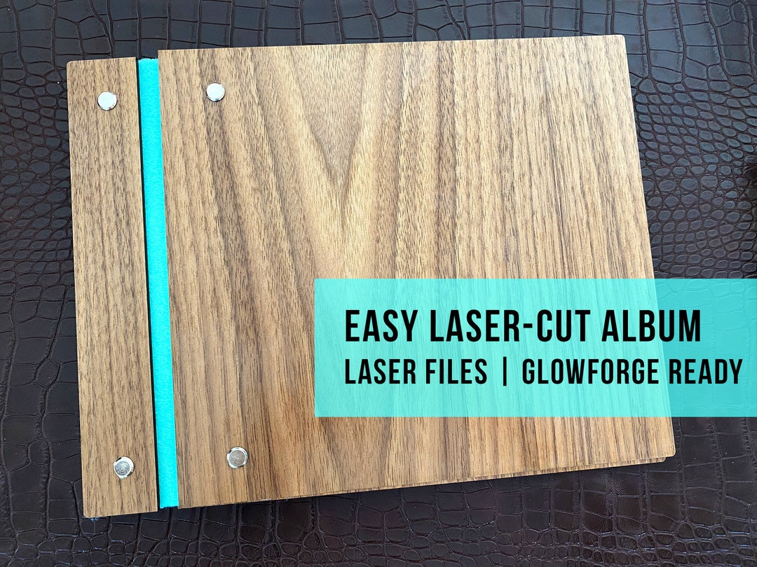 Simple Album Laser Cut File 8.5x11", 11x14", & 11x17", 5x7", 6x8.5 ...