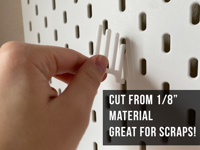 IKEA SKÅDIS Pegboard Hooks Laser Cut File Etsy Canada