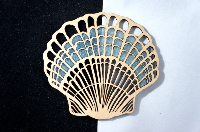 Laser Cut Shell Shapes File Etsy