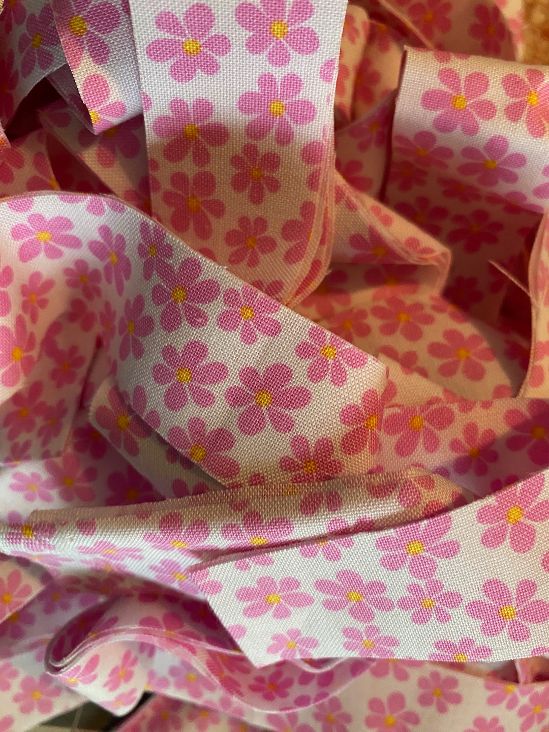 Rag Rug Sheet Yarn Precut Strips Toothbrush Amish Knot Braided Crochet ...