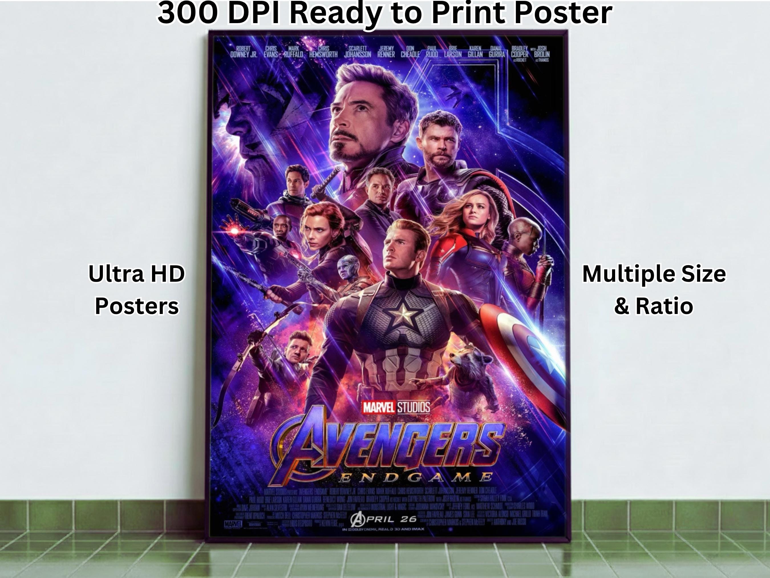 Avengers endgame poster - Etsy 日本