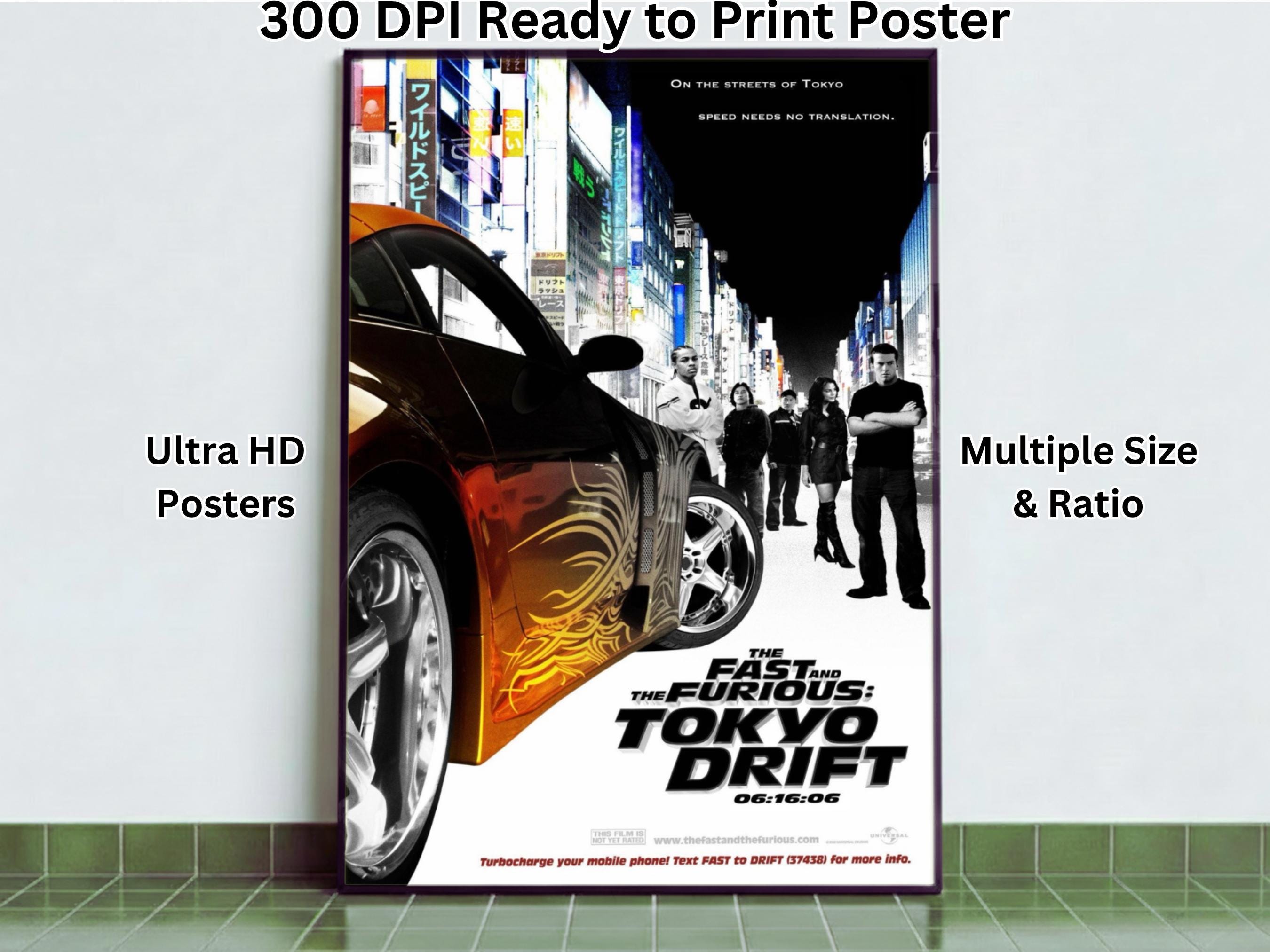 Fast furious poster - Etsy 日本