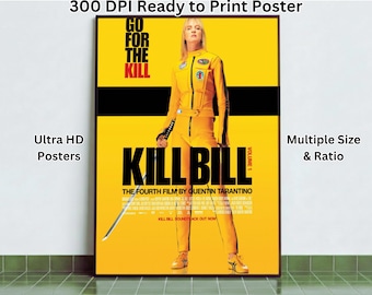 キル・ビル GOGO 夕張 アートワーク 映画代替ポスター クエンティン