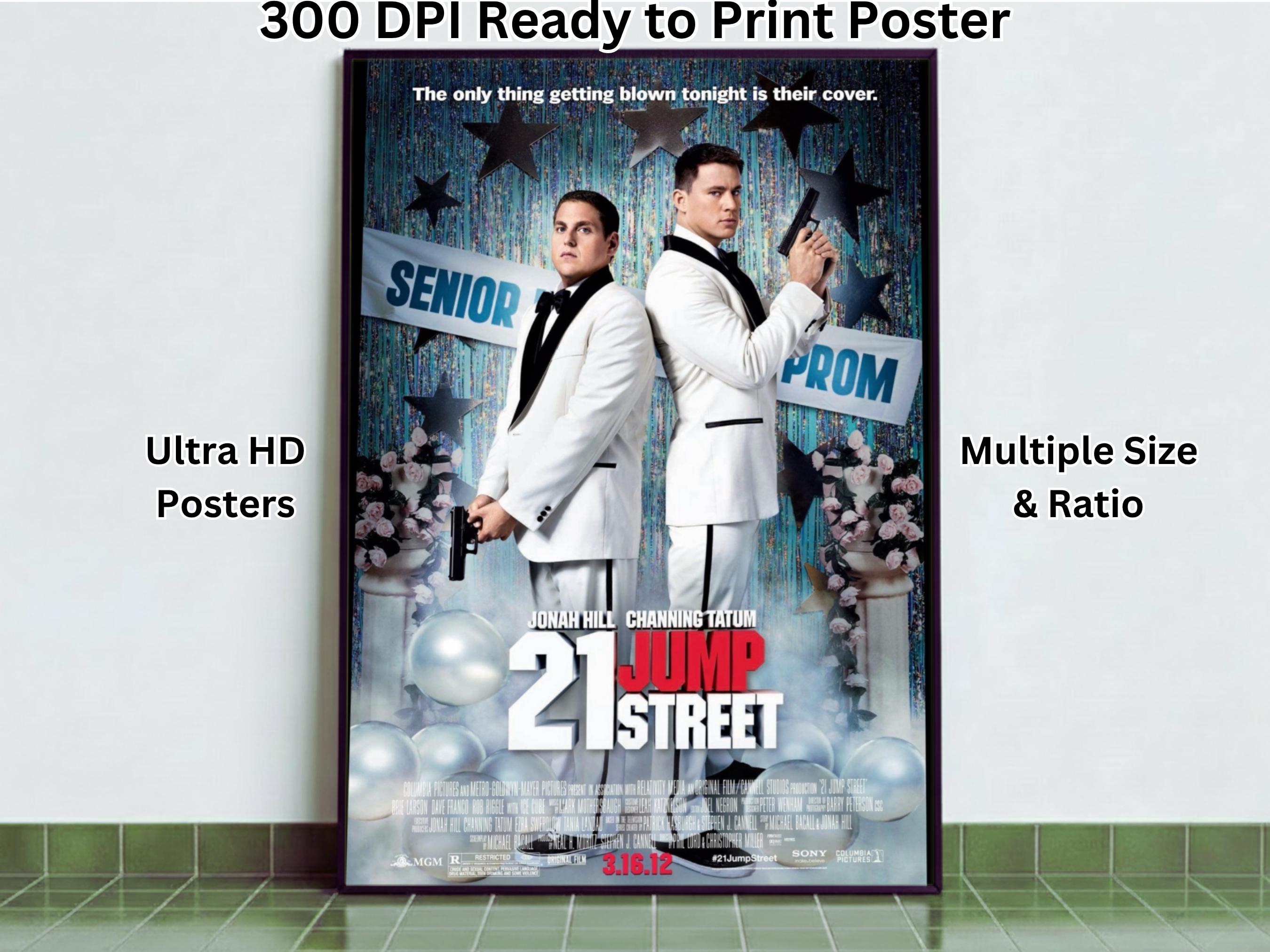 21 Jump Street Movie Poster - Etsy, image size:2700x2025