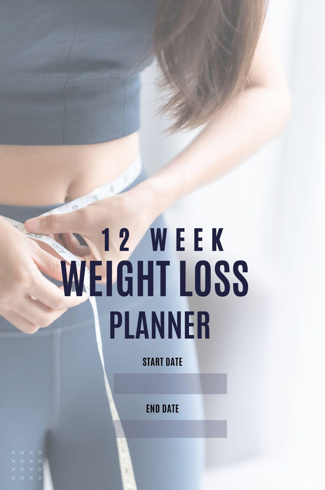 12 Week Weight Loss Planner | Fitness & Meal Tracker (digital Download ...
