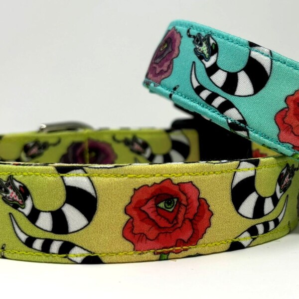 Small Goth Dog Collar Etsy
