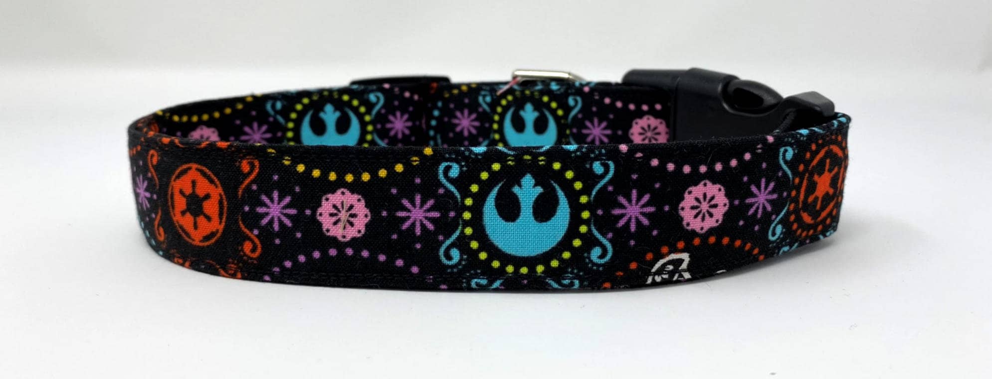Pink star wars dog collar online