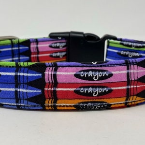 Color My World Dog Collar Size XS, S, M, L or XL