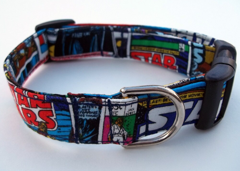 Star Wars Colorful Dog Collar Size XS S M or L Etsy