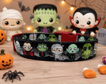 Collar para perros Little Monsters talla XS, S, M, L o XL