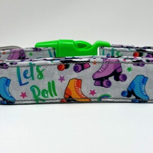 Let&#39;s Roll Dog Collar Sizes S, M. L and XL