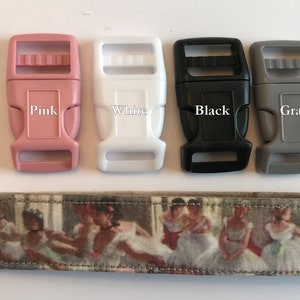 Edgar Degas Ballerinas Dog Collar Size XS, S, M or L
