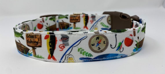 Fishing dog collars hotsell
