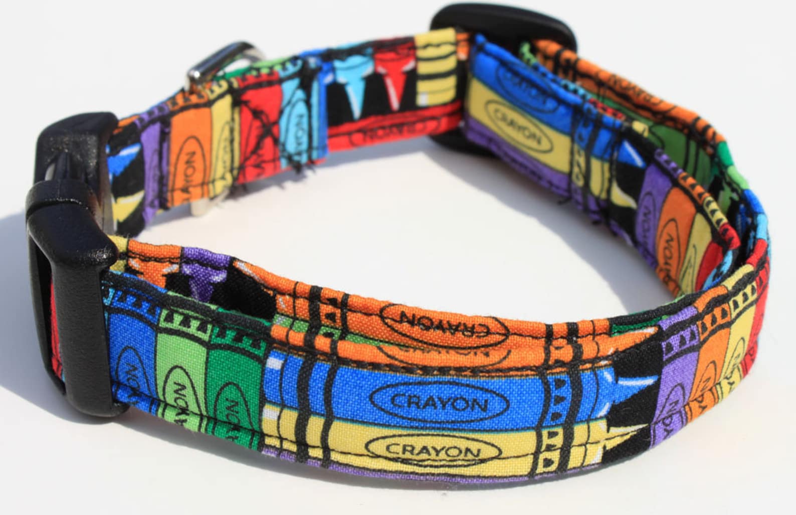 Crayola Crayons Dog Collar Size XS S M or L Etsy