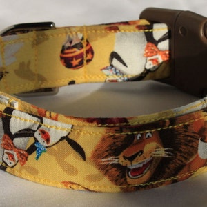 Madagascar Dog Collar Size Extra Small, Small, Medium or Large