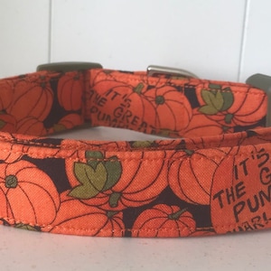 Great Pumpkin Halloween Dog Collar