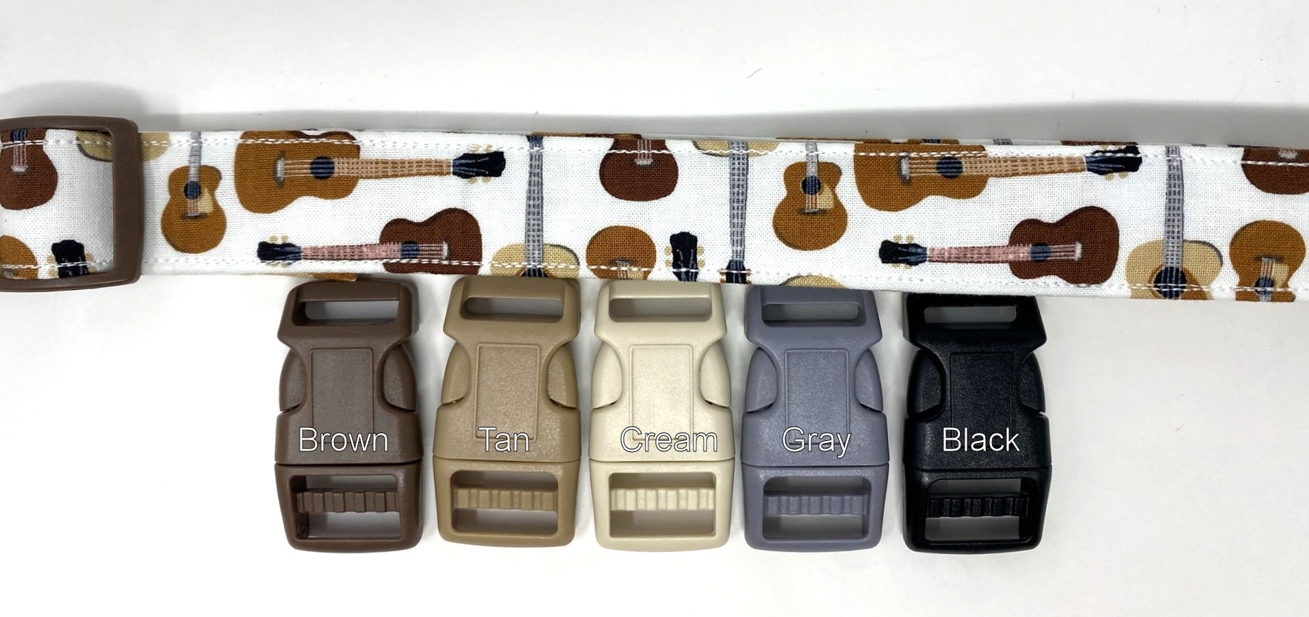 Acoustic Guitar Music Dog Collar Size XS S M L and XL Etsy UK